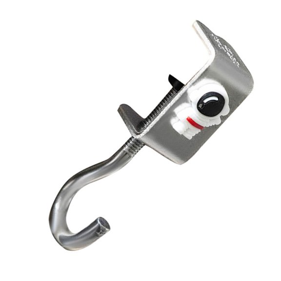 Women Movable Bag Hook Cartoon Astronaut Rabbit Bag Hooks School Bag Hook Suitable for Restaurant Cafe School Library
