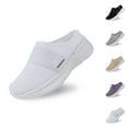 thumbnail image 1 of Women Mules Shoes Slip On Open Back Mesh Walking Shoes Sneakers Comfortable Arch Support Lightweight Breathable Sneakers Orthopedic Shoes, 1 of 8