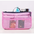 thumbnail image 1 of Women’s Purse Organizer Insert with Zipper and Handles, Multi Pocket Handbag and Tote Bag Liner, TIKA, 1 of 3