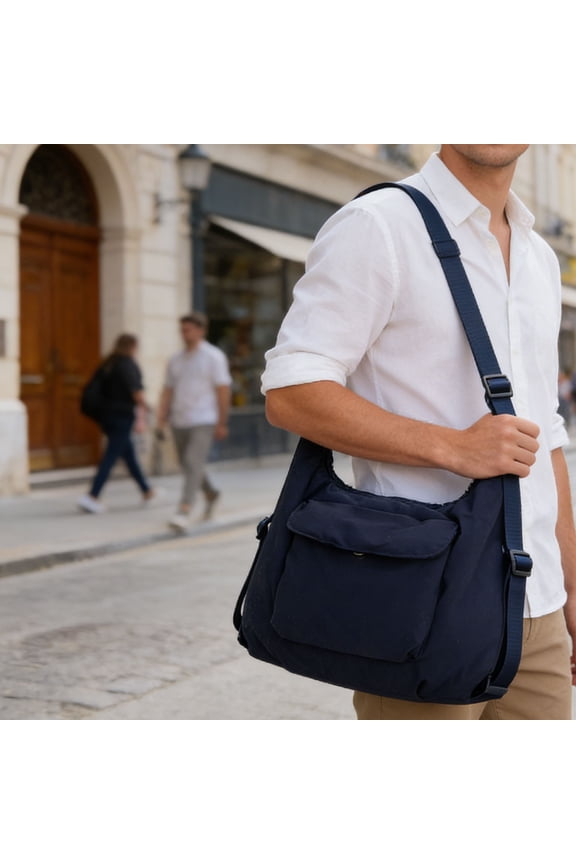 Women Multi Purpose Backpack Shoulder Bag, Large Capacity Nylon Convertible Handbag Backpack Crossbody Travel Commute School Daily Use Bag, for School Work Travel Commute Shopping Women