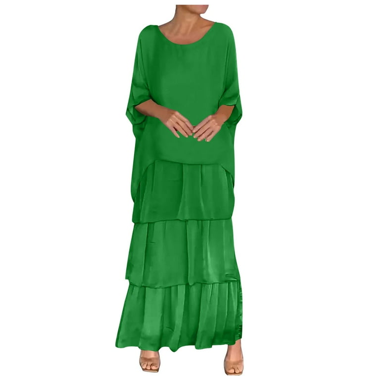 andrea floral applique pleated chiffon maxi dress Andrea and Leo A1355 Dress 8 / Navy