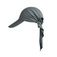 thumbnail image 1 of Women Muslim Headscarf Hat Pre Tied Hair Loss Turban Solid Color Chemo Baseball Cap Slouchy Bonnet Head Cover, 1 of 7