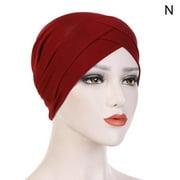 Women Muslim Turban Cancer Chemo Cap Hijab Hair Headwrap BEST Scarf Band FAST. W2Q2