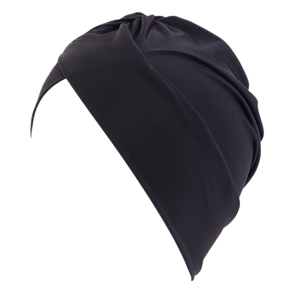 Women Muslim Turban Solid Hair Bonnet Head Scarf Wrap Cover