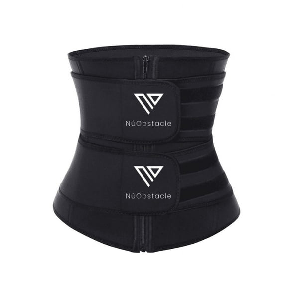Women NúObstacle Waist Trainer in Black