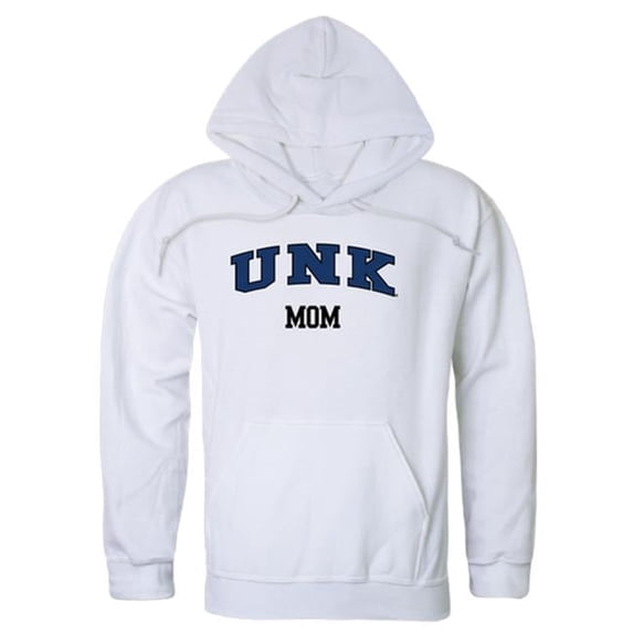 Women Nebraska-Kearney Lopers Mom Hoodie, White - Large