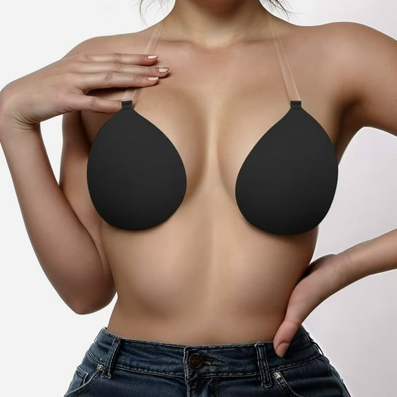 Women Nipple Covers Breast Pasties Knit Self-adhesive Invisible Nipple Stickers Breast Covers