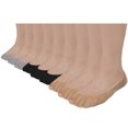 thumbnail image 1 of Women No Show Liner 9 Pairs Non Slip Socks Invisible Low Cut For Flats Black/Beige/Grey S/M Debra Weitzer, 1 of 3