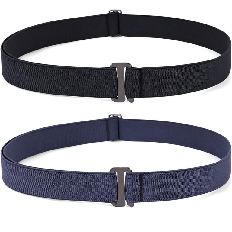 Women No Show Stretch Belt Invisible Elastic Web Strap Belt  display picture 2