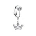 thumbnail image 1 of Women Non Piercing Clip On Earrings Belly Button Ring Butterfly Navel Rings Faux Belly Piercing Body Jewelry Fake Belly Ring 6, 1 of 8