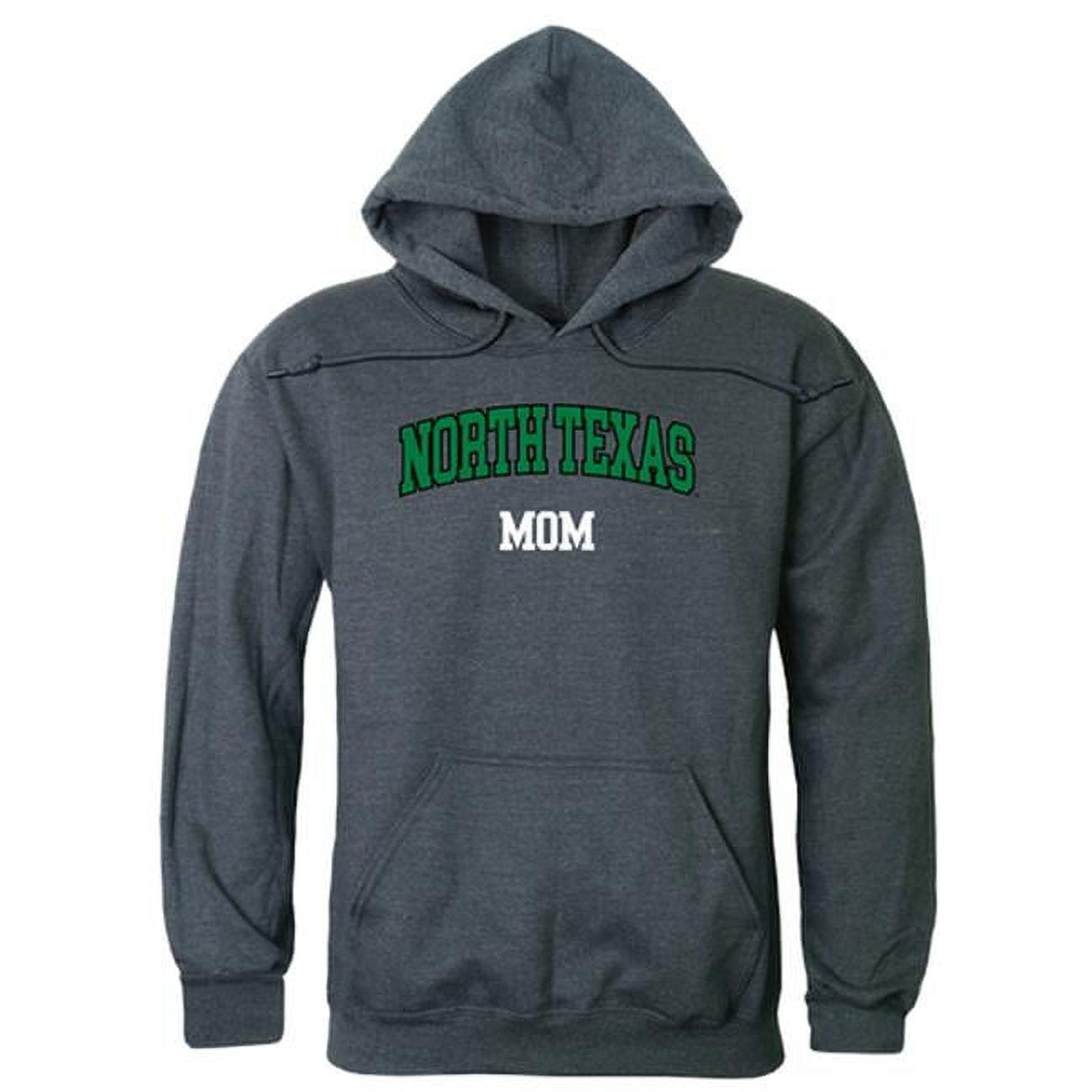 Women North Texas Mean Green Mom Hoodie Heather Charcoal Extra Large Walmart