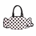 thumbnail image 1 of Women Novelty Candy Shaped Polka Dot Handbag, Glossy Faux Leather Mini Crossbody Purse With Dual Carrying Straps, Cute Unique Shoulder Bag For Party Daily Street Outfit Multiple Sweet Colors, 1 of 7