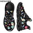 thumbnail image 1 of Women Nurse Doctor Medical EMT EMS Pattern Comfort Mesh Sneakers Unsex Platform Shoes Flats Shoes Zapatillas, 1 of 7