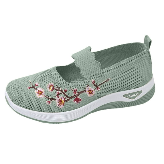 Women Nurse Orthopedic Sneakers Arch Support Breathable Soft Sole Casual Walking Comfort Shoes