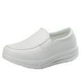 thumbnail image 1 of Women Nursing Shoes Housekeep Easy On Slip On Cushion Chunky Medical Work Shoes Lightweight Step in Shoe for women, 1 of 9