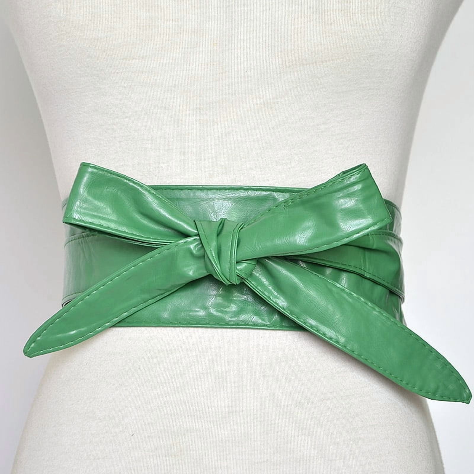 Women Obi Belt Fashion Wrap Around Wide Waistband Knotted  display picture 3