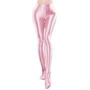 Women Oil Glossy Socks Pants Opaque Shimmery Tights Stockings Stretch Sports Yoga Pantyhose Leggings Sexy Fitness Dance Footed Pants Trousers