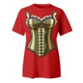 thumbnail image 1 of Women Oktoberfest T Shirt Printing Shirts Casual Tops Short Sleeve Slim Shirts Sport Top Casual Shirt Tee Festival Tops Women Casual Short Shirt Neck Tee Shirt Long Sleeve Shirt for Women Active, 1 of 3
