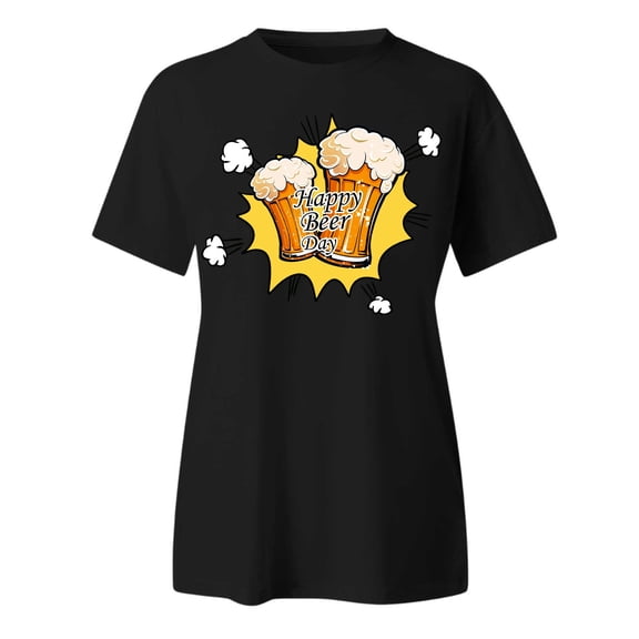 Women Oktoberfest T Shirt Printing Shirts Casual Tops Short Sleeve Slim Shirts Wedding Top Casual Shirt Tee Festival Blank Athletic Shirts Mod Bod Tops Short Sleeve for Women Casual Womens Athletic