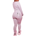 thumbnail image 1 of Women One Piece Pajamas Nightwear Long Sleeve Jumpsuit, 1 of 3