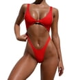 thumbnail image 1 of Women One Piece Swimsuit Swimwear Bathing Monokini Push Up Padded Bikini, 1 of 3