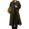thumbnail image 1 of Women Open Front Cardigan Oversized Knitted Long Sleeve Winter Coat with Pocketss, 1 of 4