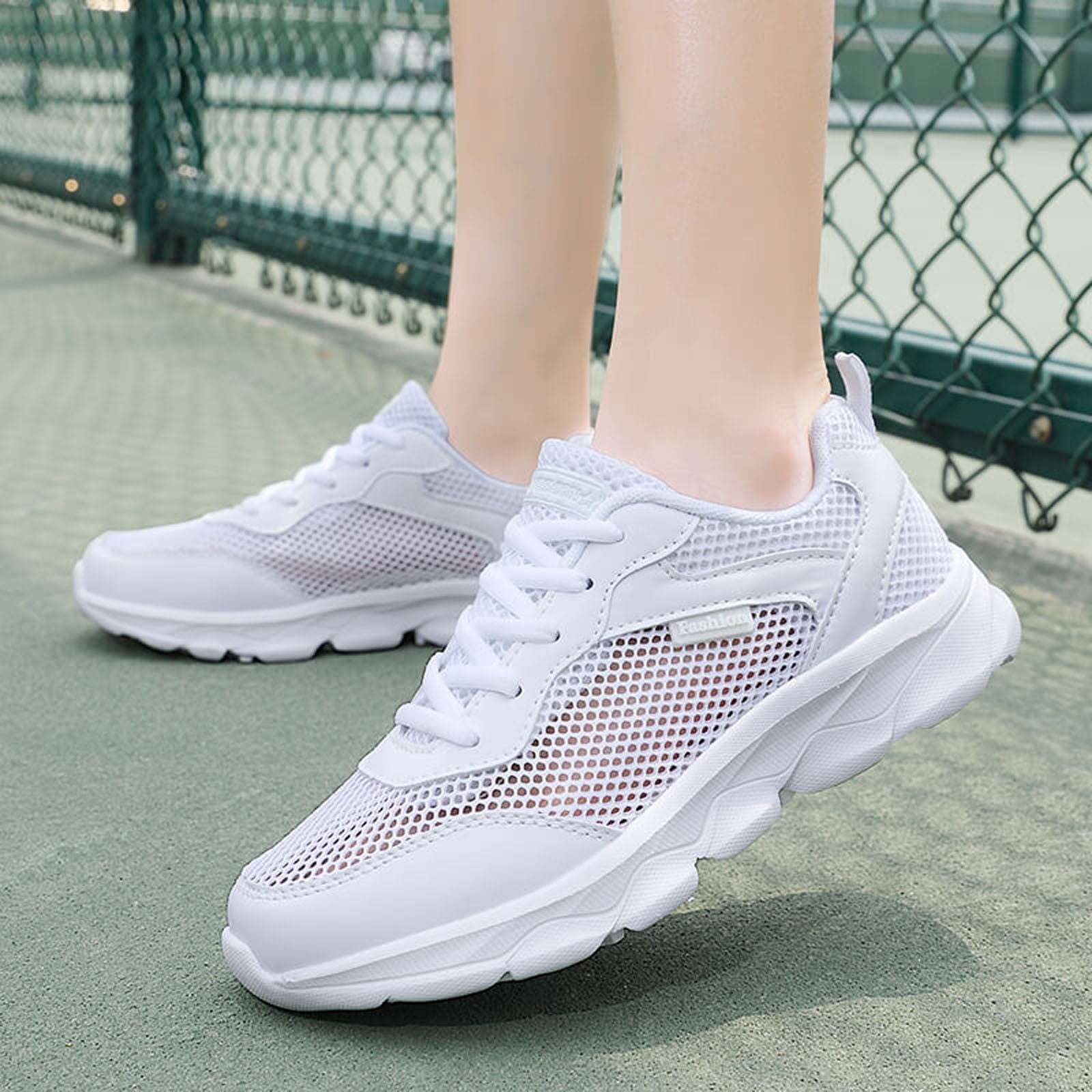 White colour sports shoes cheap
