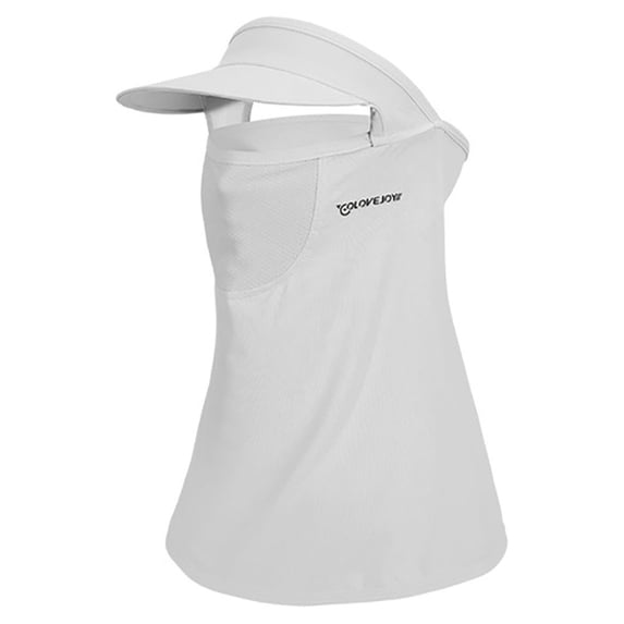 Women Outdoor Sports Neck Gaiters Golf Visor Cap Balaclava Sun Protection Face Cover