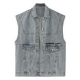 thumbnail image 1 of Women Outerwear Trend Denim Clip Coat Denim Jackets Coats for Women Blue_005 M, 1 of 1