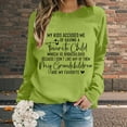thumbnail image 1 of Women Oversize Long Sleeve Crewneck Sweatshirts Letter Printed Lightweight Loose Sweatshirts Blouse Top Athlete Wear Women Sweatshirt Hoodies Women All Womens Pants Suit Cute Long Shirt Comfy Womens, 1 of 5