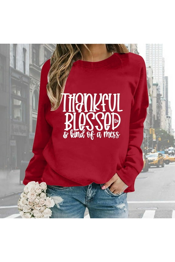 Women Oversize Sweatshirts Long Sleeve Crewneck Letter Printed Lightweight Loose Sweatshirts Blouse Top Fall Tunic Decorative Sweatshirt Leopard Print Zip up Hoodie Full Zip Thin Athletic Hoodie Extra