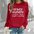 thumbnail image 1 of Women Oversize Sweatshirts Long Sleeve Crewneck Letter Printed Lightweight Loose Sweatshirts Blouse Top Sweatshirt Hoodies Women Hoodie Athletic Ladies Sweatshirt with Hood Girls Juniors Sweatshirts, 1 of 6