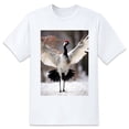 thumbnail image 1 of Women Oversize T-ShirtCrane Summer Casual Short Sleeve Loose Tee Tops, 1 of 5
