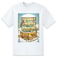 thumbnail image 1 of Women Oversize T-ShirtRestaurant Summer Casual Short Sleeve Loose Tee Tops, 1 of 5