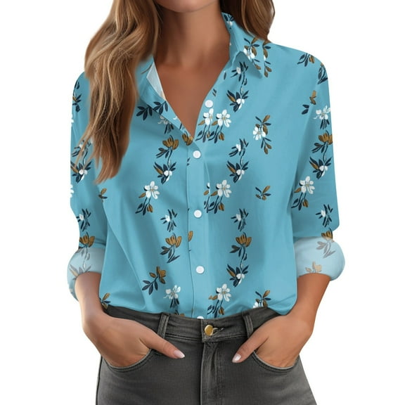 Women Oversized Button Down Shirts