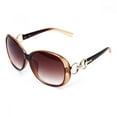 thumbnail image 1 of Women Oversized Round Frame Sunglasses Multiple Tinted Glitter Designer Inspired Stylish Shades, 1 of 4