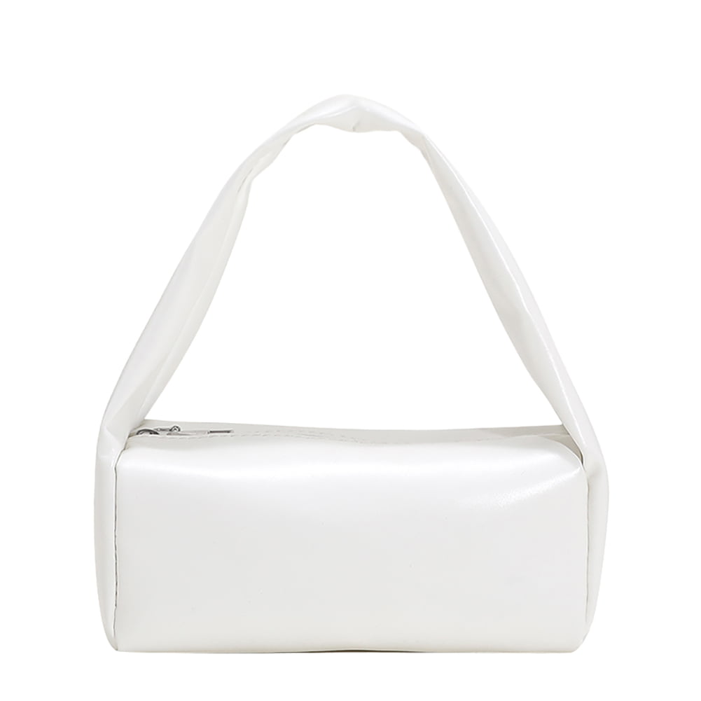 Beautiful Ladies Patent Handbag with Diamante Clasp - Black & White -  Cerys' Closet