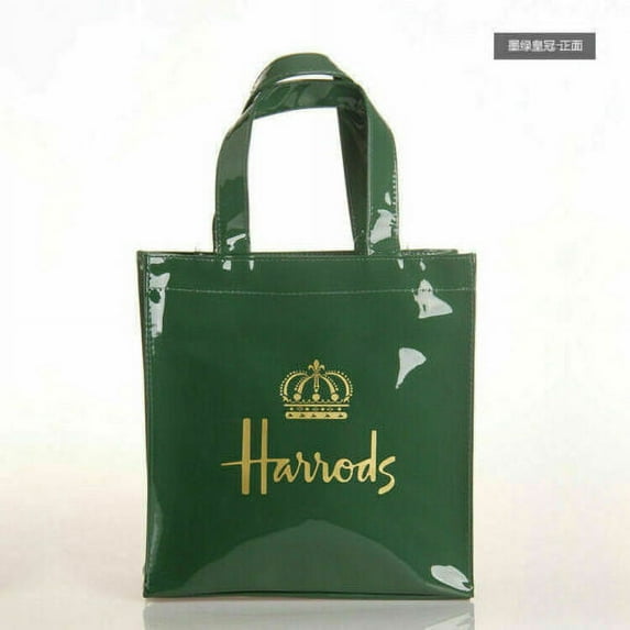 Women PVC Waterproof Shopping Storage Harrods London Shoulder Bag Handbags HOT