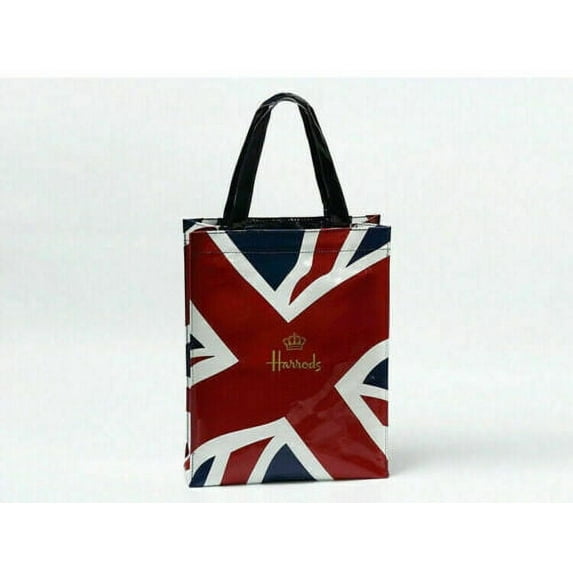 Women PVC Waterproof Shopping Storage Harrods London Shoulder Bag Handbags HOT
