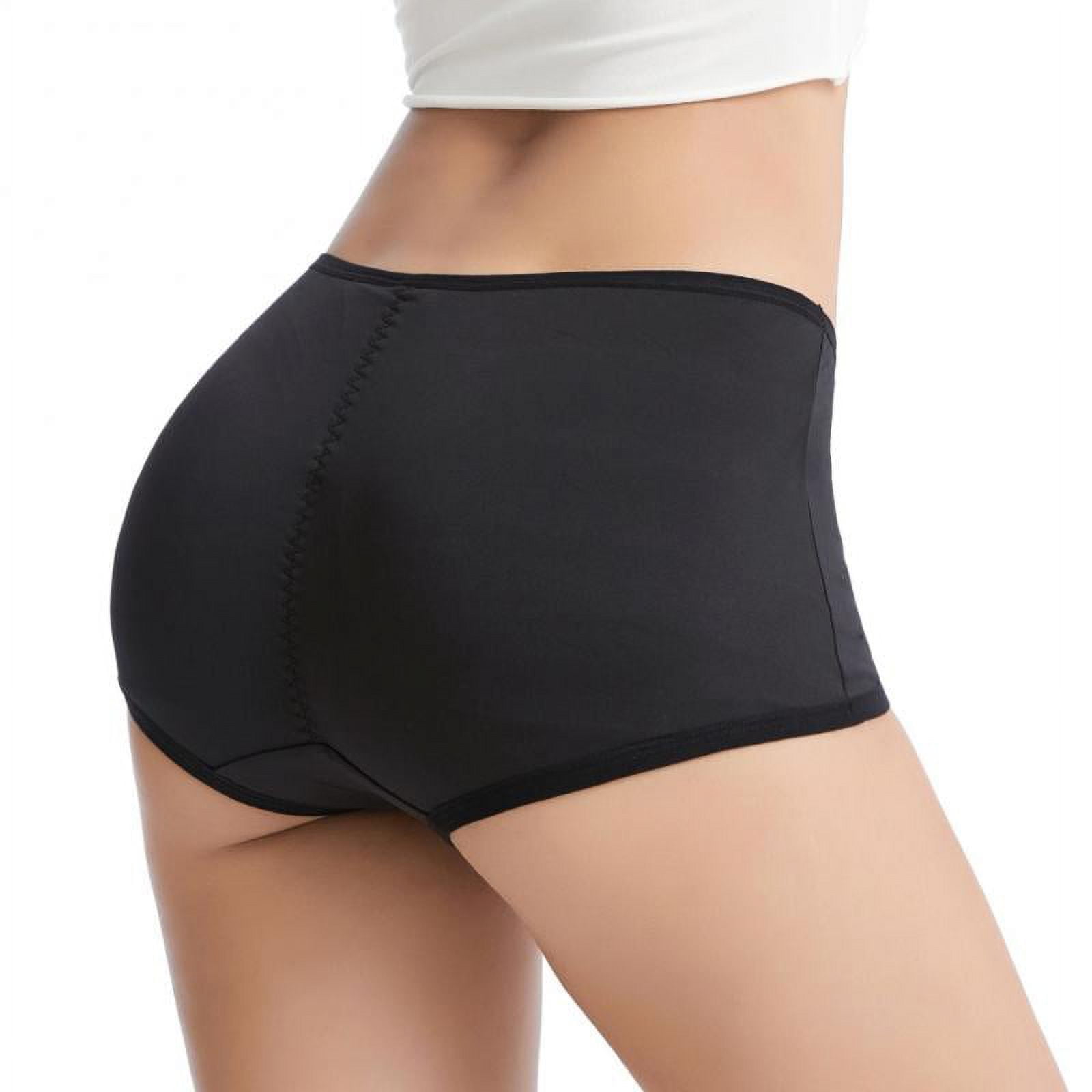 Women Padded Butt Hip Enhancer Panties Shaper Women Underwear Black White  Summer Pants Female Push Up Big Ass Body Shaper 