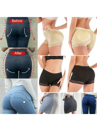 Women Padded Seamless Underwear Hip Enhancer Body Shaper Tummy Control  Panties Smooth Body For More Natural Sleek And Slim Look 
