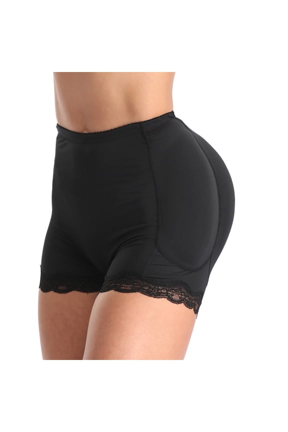 Women Padded Shapewear Butt Lifting Panties Seamless Tummy Control High Waisted Hip Enhancer Underwear for Everyday Wear 2026 Black XL