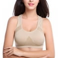 thumbnail image 1 of Women Padded Sports Bra Pack - Racerback Seamless High Elastic Workout Bras Set Support for Gym Yoga Running Daily Exercise, 1 of 5