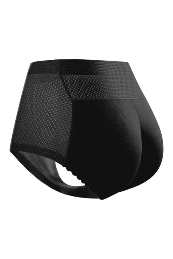 Women Pads Panties Padded Hip Shapewear Lift Panty Seamless Fake Padding -