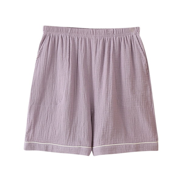 Women Pajama Shorts Casual Comfy Lounge Bottom with Pockets Sleepwear Pj Bottoms Sleep Shorts for Women