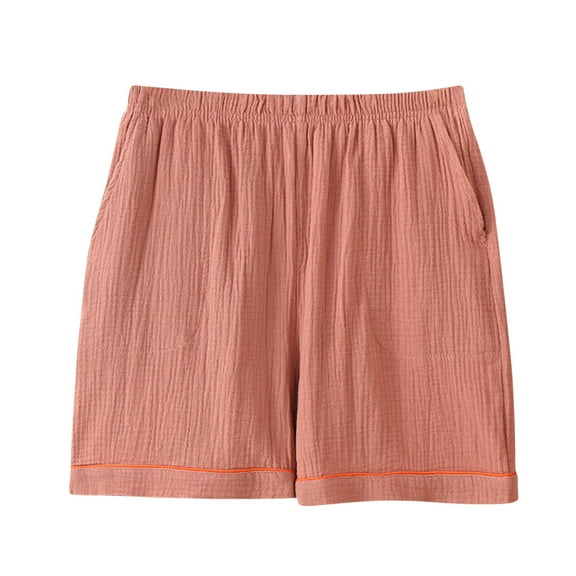 Women Pajama Shorts Casual Comfy Lounge Bottom with Pockets Sleepwear Pj Bottoms Sleep Shorts for Women