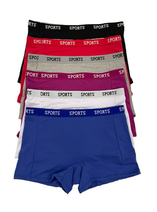 Hanes Women's Cool Comfort Microfiber Boyshort Underwear, 6 Pack