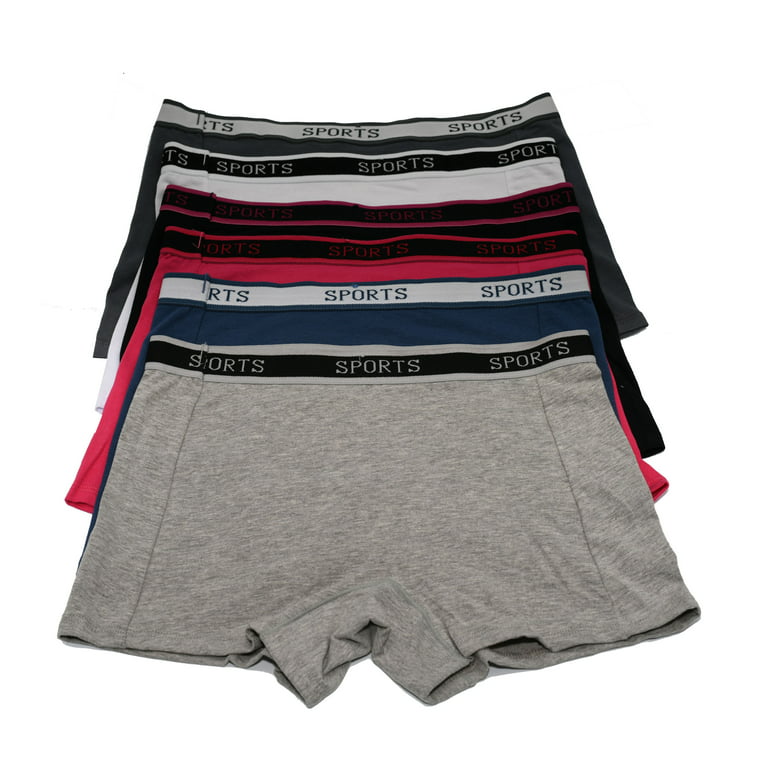 Women Panties 12 pcs Cotton Boyshort Underwear (P8899) 2XL (P8907)