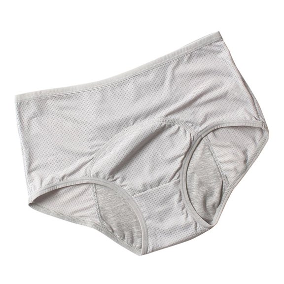 Women Panties,Breathable Cotton Briefs,Menstrual Period Leak-Proof Panties,Female Loose Underpanties,Full Cover Briefs,Elastic Waist Stretch Panties,Lady Sanitary Panties