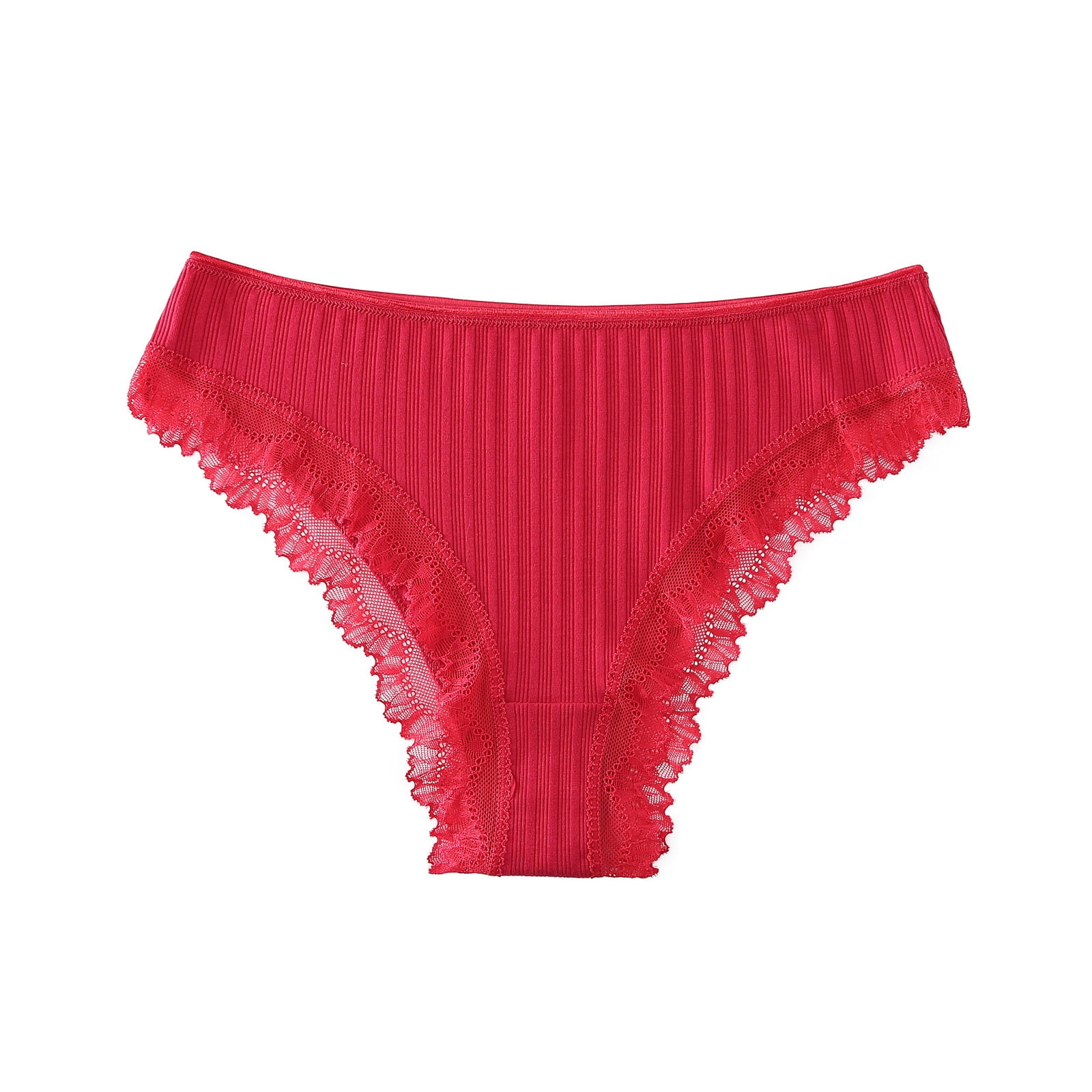 Women Panties Colors Optiont Causal Lace Flowers Sides Lace Thong